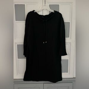 🖤BOGO - CHICME Black Sweatshirt Dress